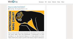 Desktop Screenshot of ehliblog.com